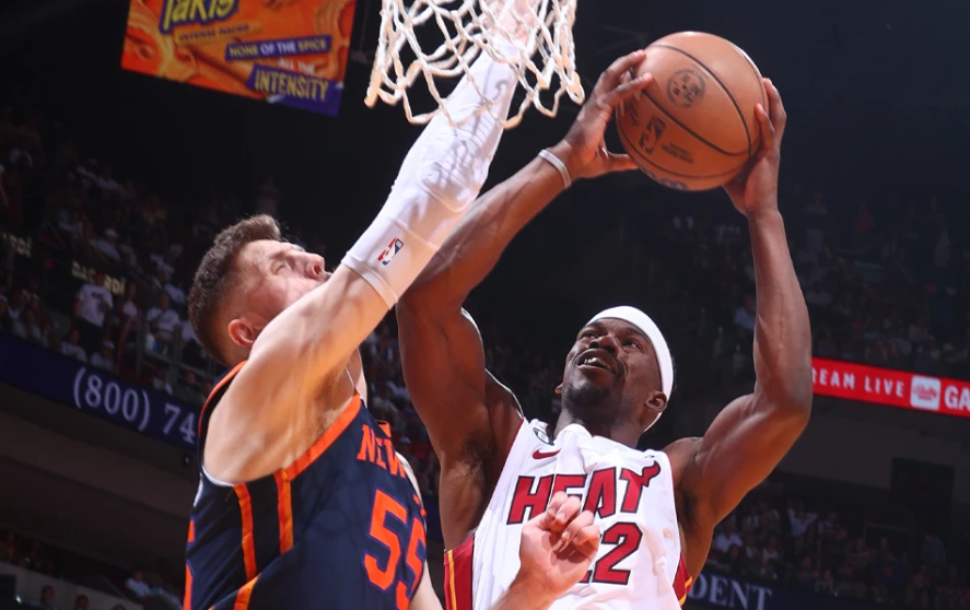  布伦森39+12尼克斯煮沸热火防守  